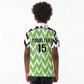 Custom Nigeria Football Kid Polo Shirt Super Eagles - Let’s Do It Again