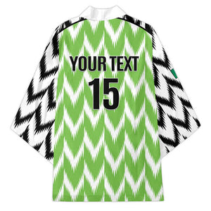 Custom Nigeria Football Kimono Super Eagles - Let’s Do It Again