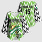 Custom Nigeria Football Kimono Sleeve Blouse Super Eagles - Let’s Do It Again