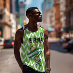 Custom Nigeria Football Men Tank Top Super Eagles - Let’s Do It Again