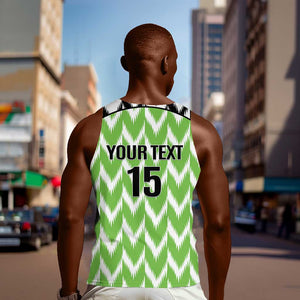 Custom Nigeria Football Men Tank Top Super Eagles - Let’s Do It Again