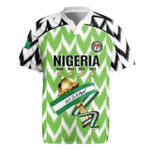 Custom Nigeria Football Rugby Jersey Super Eagles - Let’s Do It Again