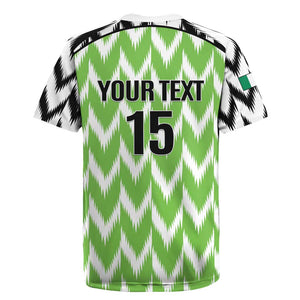 Custom Nigeria Football Rugby Jersey Super Eagles - Let’s Do It Again