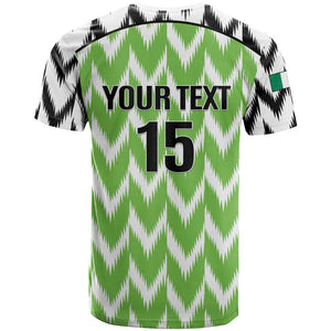 Custom Nigeria Football T shirt Super Eagles - Let’s Do It Again