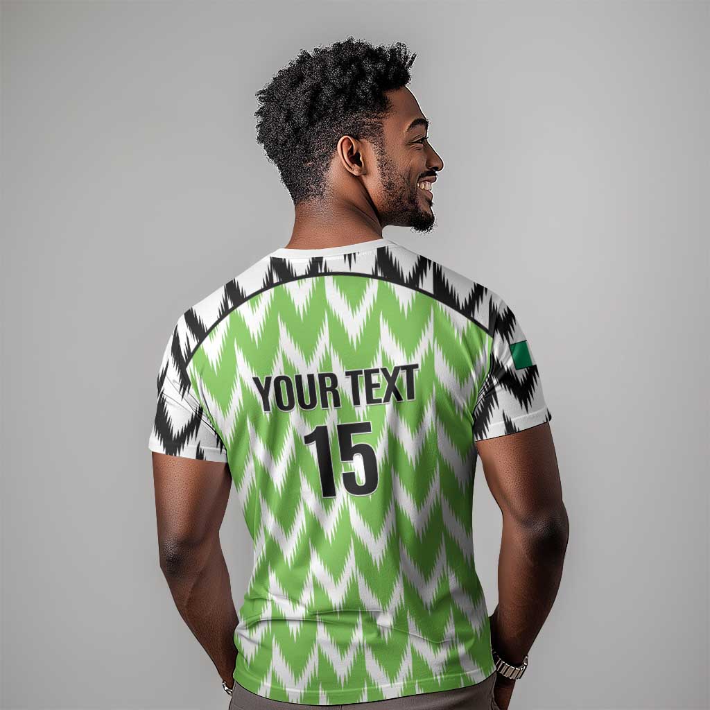 Custom Nigeria Football T shirt Super Eagles - Let’s Do It Again