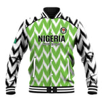 Custom Nigeria Football Baseball Jacket Go Champions Super Eagles
