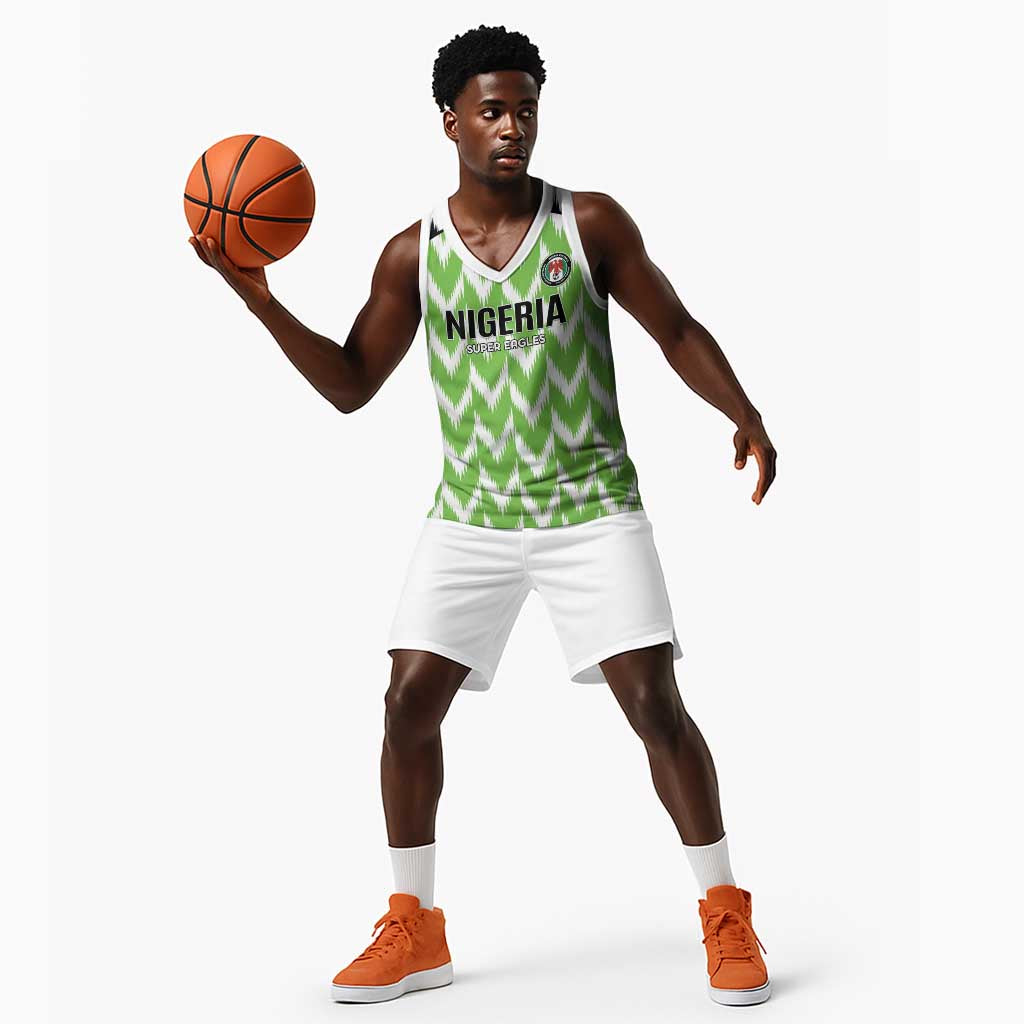 Custom Nigeria Football Basketball Jersey Go Champions Super Eagles