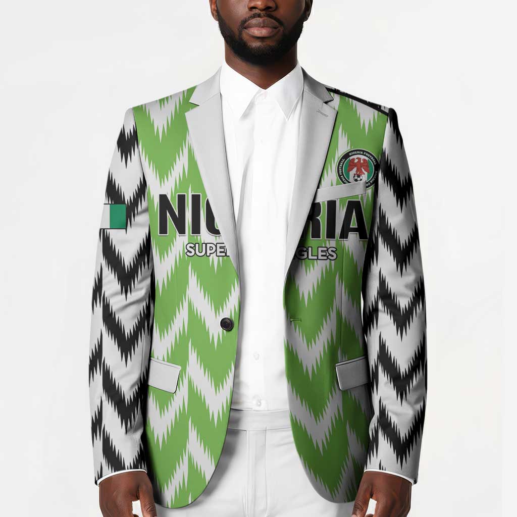Custom Nigeria Football Blazer Go Champions Super Eagles