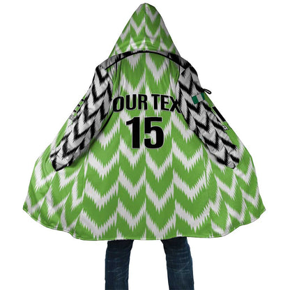 Custom Nigeria Football Cloak Go Champions Super Eagles