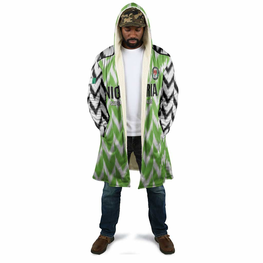 Custom Nigeria Football Cloak Go Champions Super Eagles