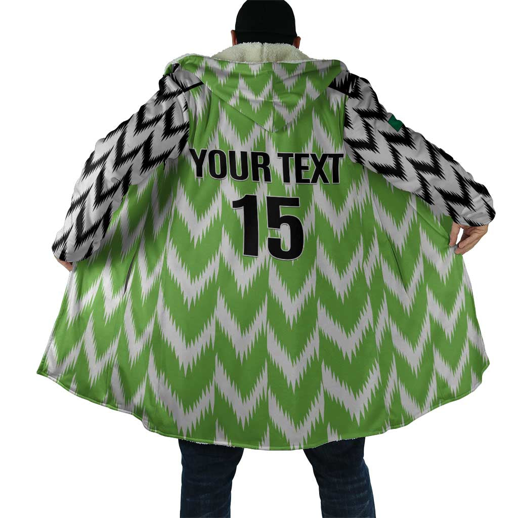 Custom Nigeria Football Cloak Go Champions Super Eagles