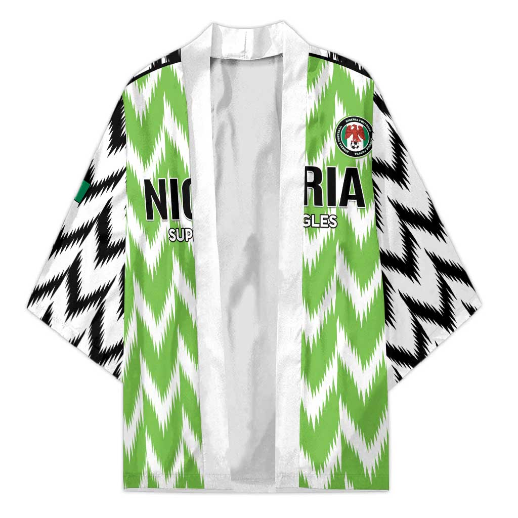 Custom Nigeria Football Kimono Go Champions Super Eagles