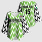 Custom Nigeria Football Kimono Sleeve Blouse Go Champions Super Eagles