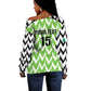 Custom Nigeria Football Off Shoulder Sweater Go Champions Super Eagles