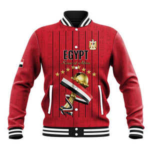 Custom Egypt Football Baseball Jacket Kings of Africa Champions