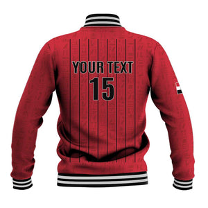 Custom Egypt Football Baseball Jacket Kings of Africa Champions