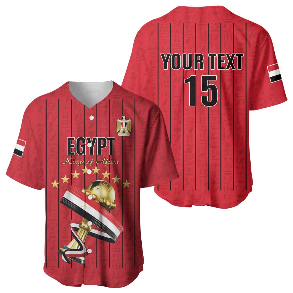 Custom Egypt Football Baseball Jersey Kings of Africa Champions