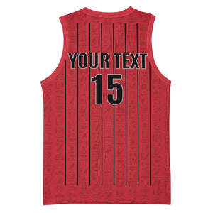 Custom Egypt Football Basketball Jersey Kings of Africa Champions