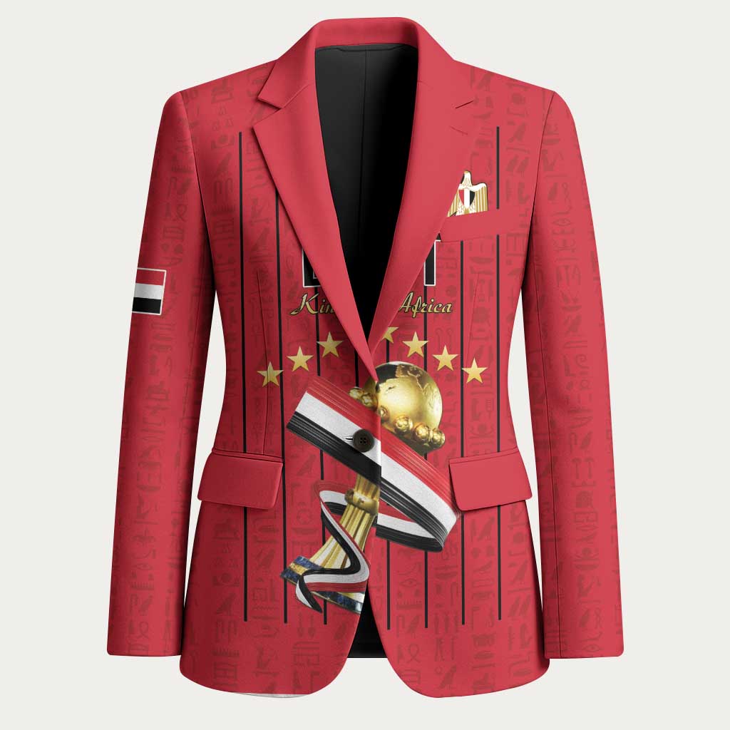 Custom Egypt Football Blazer Kings of Africa Champions