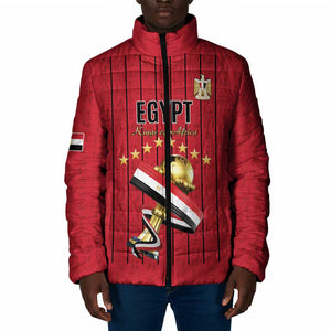 Custom Egypt Football Padded Jacket Kings of Africa Champions