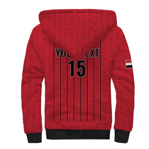 Custom Egypt Football Sherpa Hoodie Kings of Africa Champions