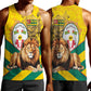 Happy Togo Independence Day Men Tank Top Lion With Coat Of Arms - Kente Pattern