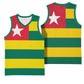 Togolese Independence Day Basketball Jersey Flag Style LT15