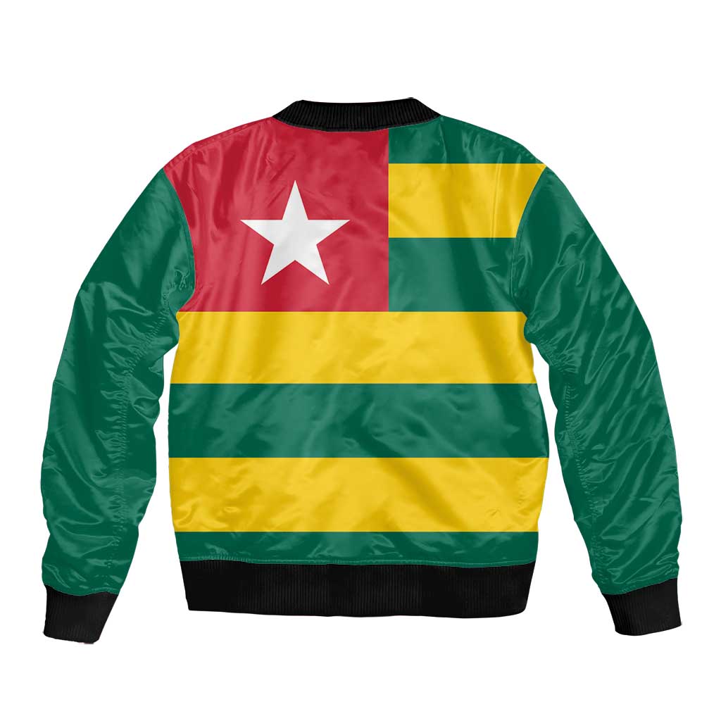 Togolese Independence Day Bomber Jacket Flag Style