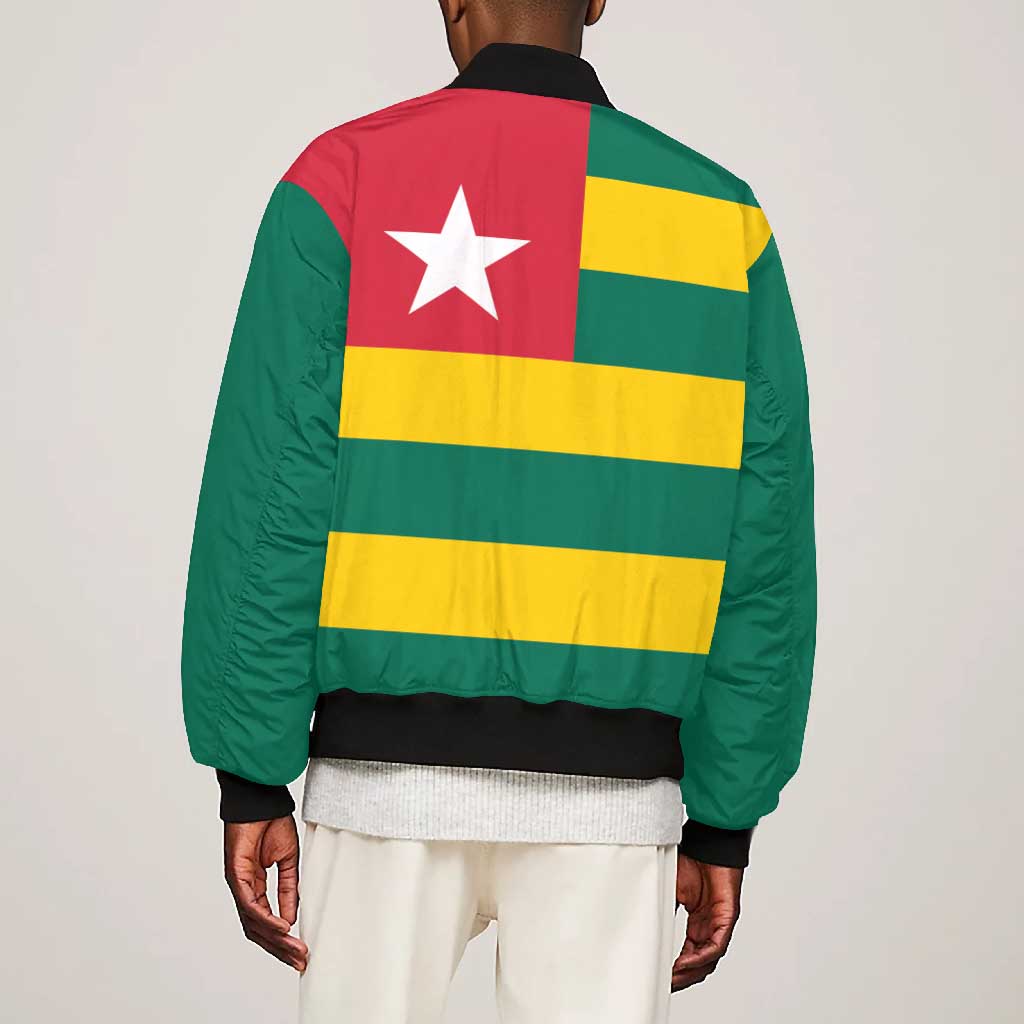 Togolese Independence Day Bomber Jacket Flag Style