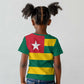 Togolese Independence Day Kid T shirt Flag Style