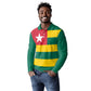 Togolese Independence Day Long Sleeve Polo Shirt Flag Style