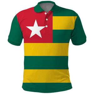 Togolese Independence Day Polo Shirt Flag Style