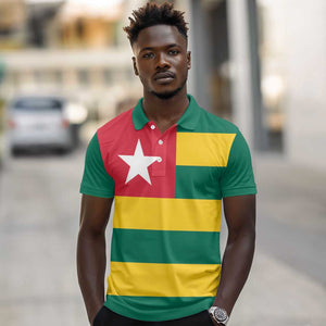 Togolese Independence Day Polo Shirt Flag Style