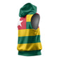 Togolese Independence Day Sleeveless Hoodie Flag Style - African Pride