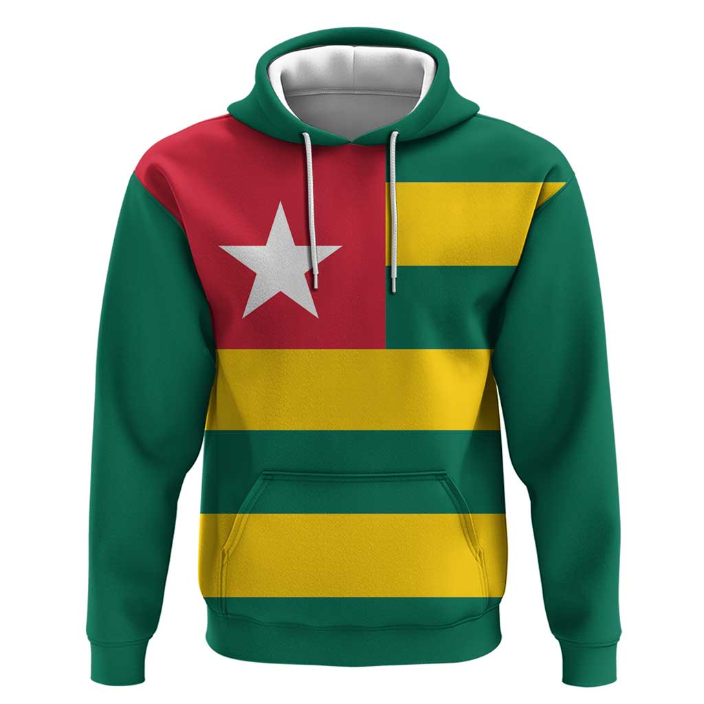 Togolese Independence Day Zip Hoodie Flag Style