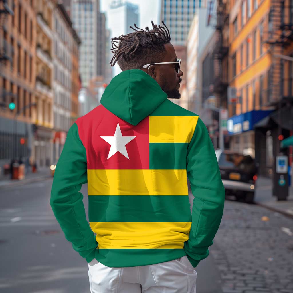 Togolese Independence Day Zip Hoodie Flag Style