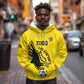 Custom Togo Football Hoodie Go Champions