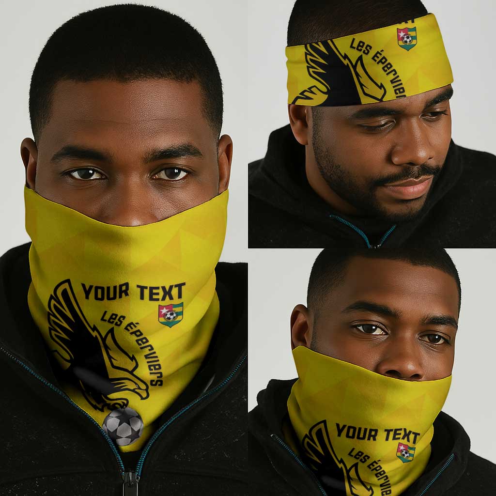 Custom Togo Football Neck Gaiter Go Champions LT15