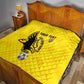 Custom Togo Football Quilt Go Champions