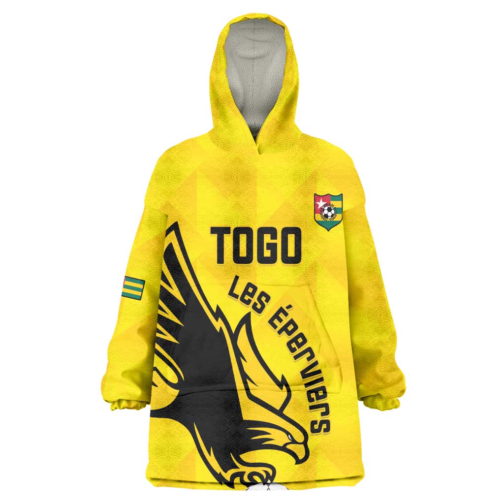 Custom Togo Football Wearable Blanket Hoodie Go Champions