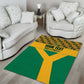 South Africa Soccer Custom Area Rug Bafana Bafana