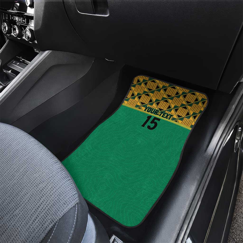 South Africa Soccer Custom Car Mats Bafana Bafana