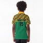 South Africa Soccer Custom Kid Polo Shirt Bafana Bafana