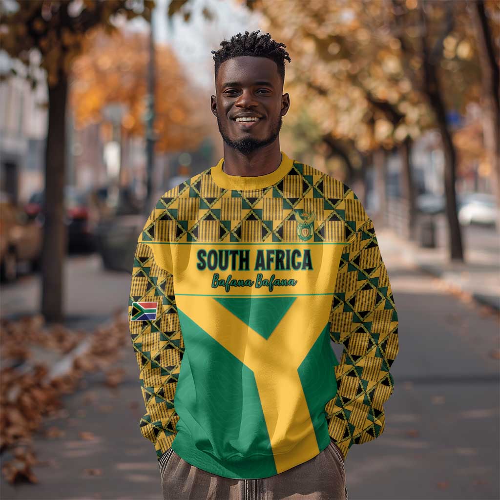 South Africa Soccer Custom Sweatshirt Bafana Bafana