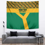 South Africa Soccer Custom Tapestry Bafana Bafana