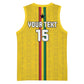 Custom Ghana Football Basketball Jersey We Are Champions LT15