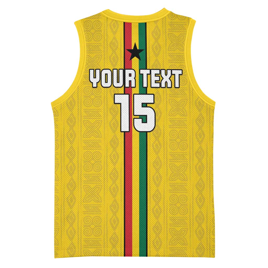 Custom Ghana Football Basketball Jersey We Are Champions LT15