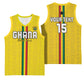 Custom Ghana Football Basketball Jersey We Are Champions LT15