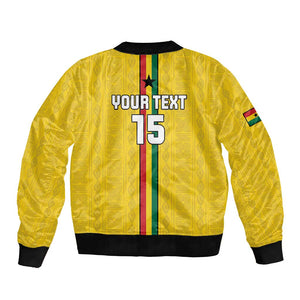 Custom Ghana Football Bomber Jacket We Are Champions