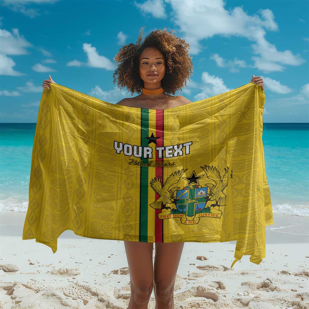 Custom Ghana Football Sarong We Are Champions